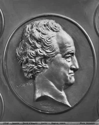Johann Wolfgang von Goethe, 1829 (pronssi)